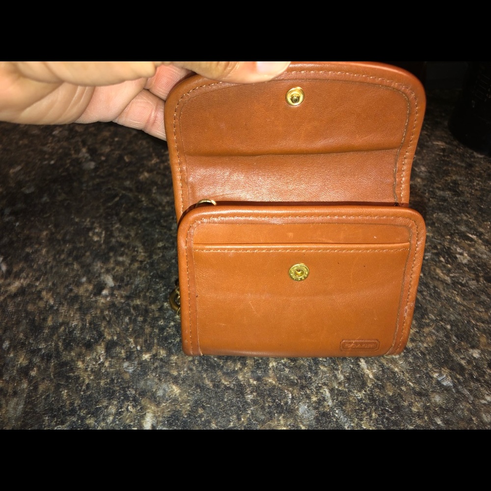 Vintage Coach change pouch - Picture 2 of 3